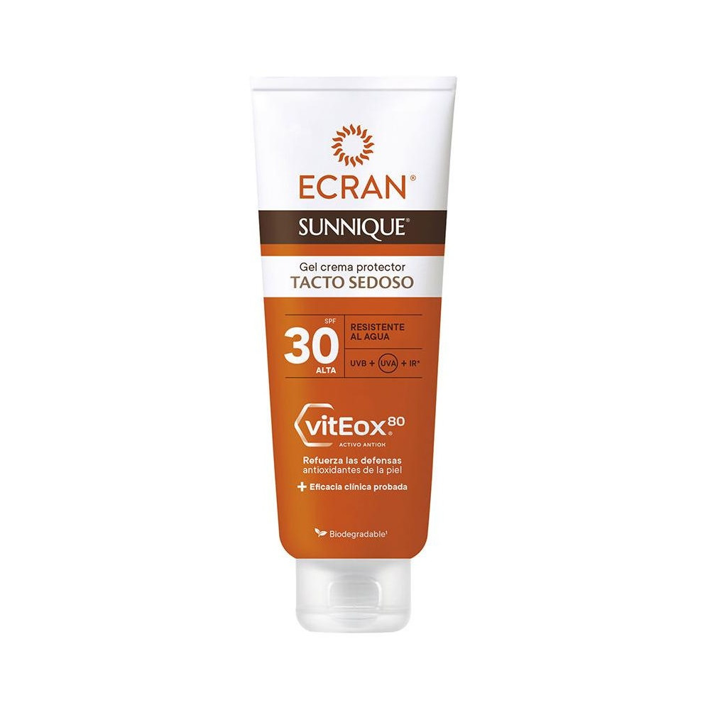 Ecran Sunnique Gel Crema Tacto Seda Spf30 250 Ml