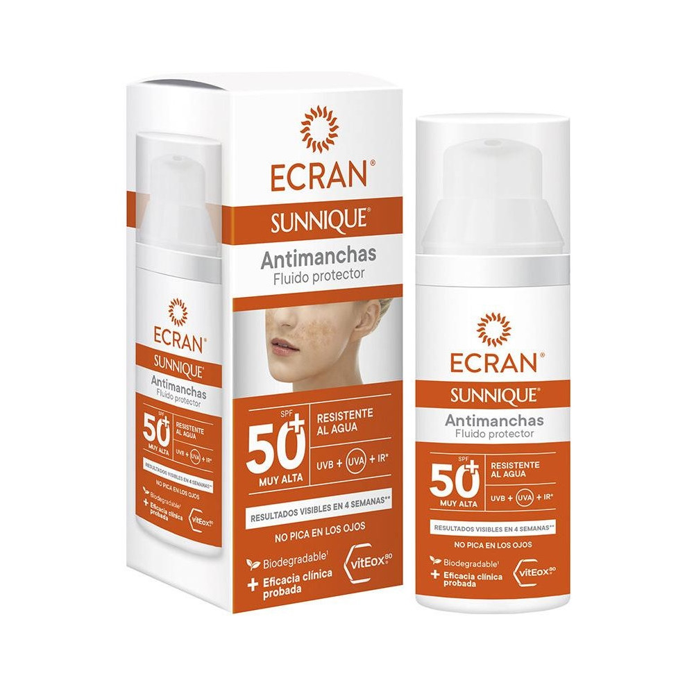 Ecran Sunnique Antimanchas Facial Spf50+ 50 Ml