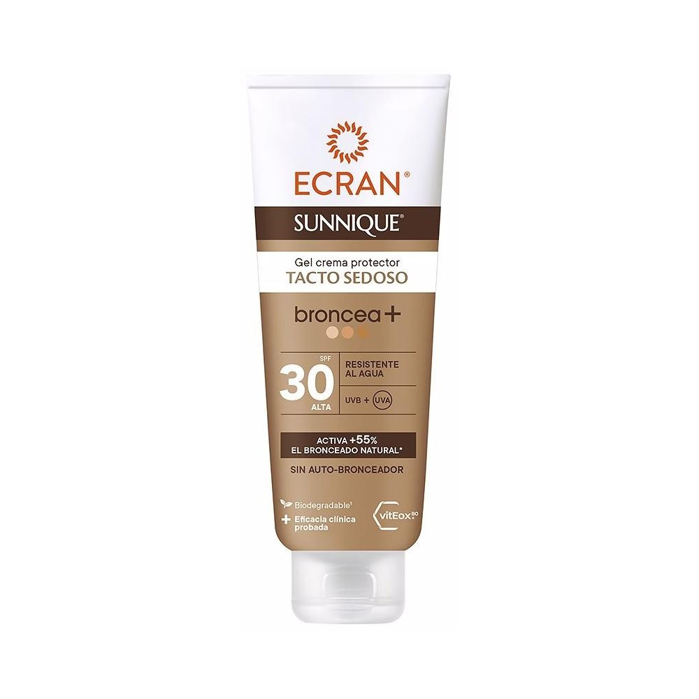 Ecran Sunnique Broncea+ Gel-Crema Spf30 250 Ml