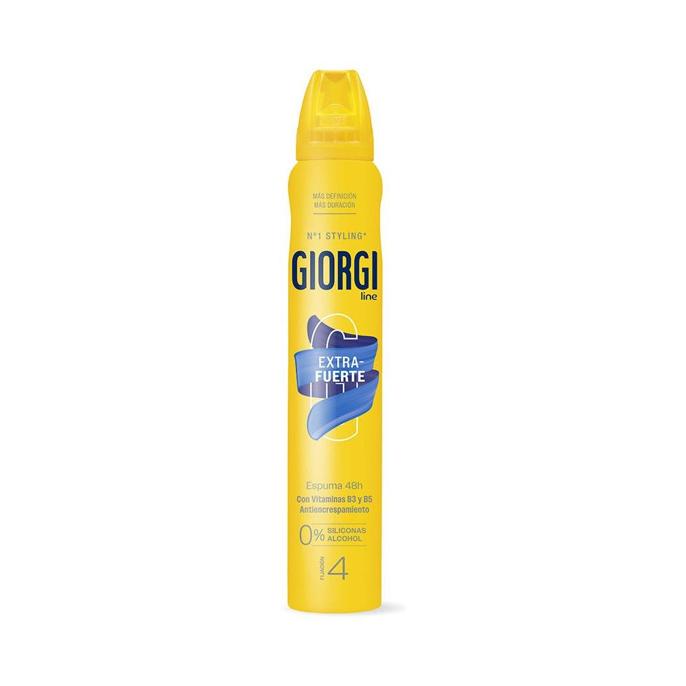 Giorgi Espuma Fijadora Nº4 Fijación Extrafuerte Xxl 250Ml