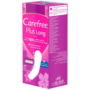Carefree Carefree Plus Long Protector Fragancia Fresca 40Uds