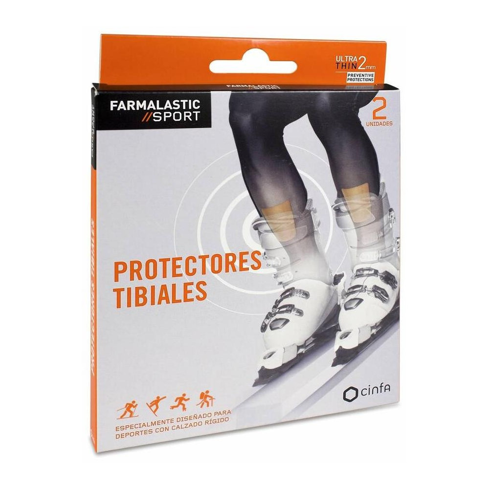 Farmalastic Sport Apósito Protector Tibiales 2Uds