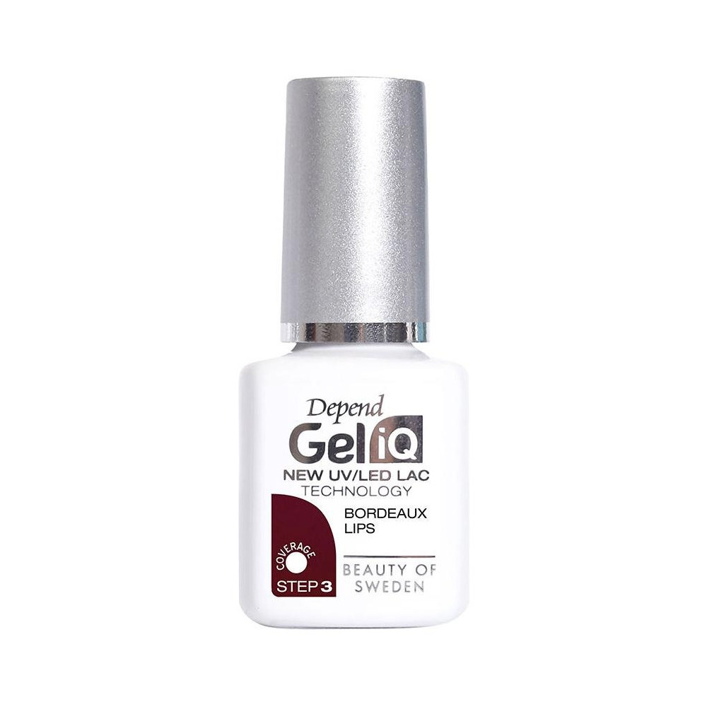 Depend Gel Iq Esmalte De Uñas Step 3 Bordeaux Lips 5Ml