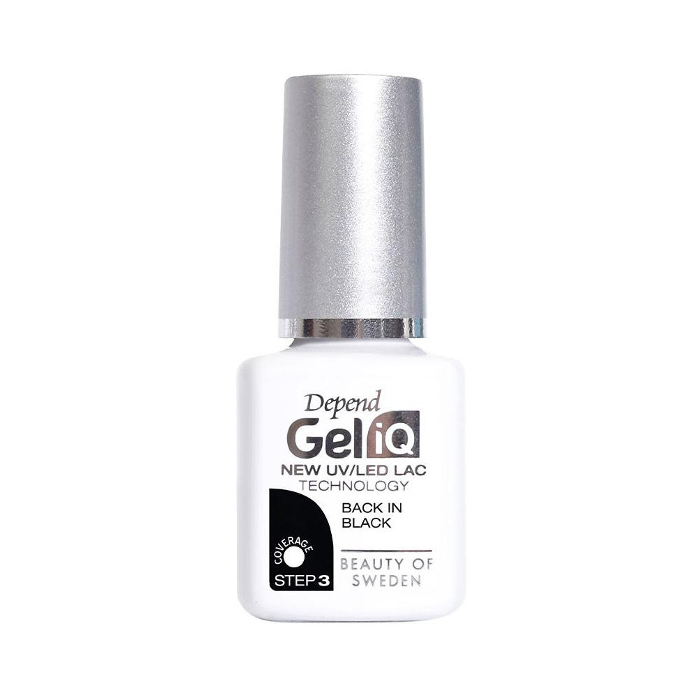 Depend Gel Iq Esmalte De Uñas Step 3 Back In Black 5Ml