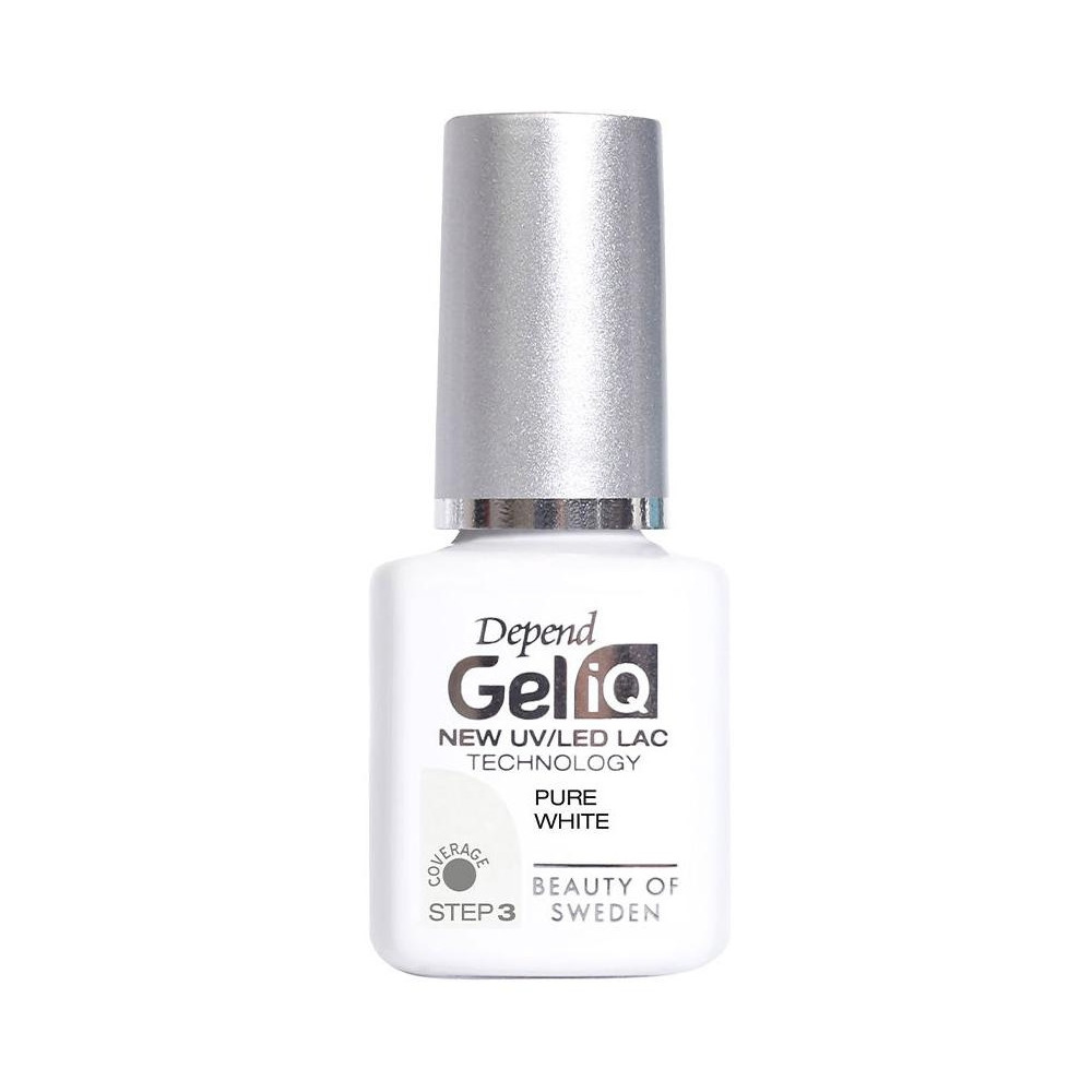 Depend Gel Iq Esmalte De Uñas Step 3 Pure White 5Ml