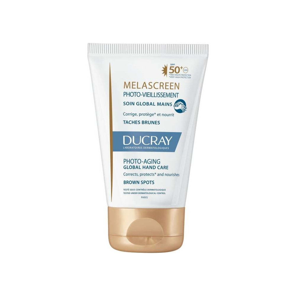 Ducray Melascreen Fotoenvejecimiento Cuidado Global Manos Spf50+ 50Ml