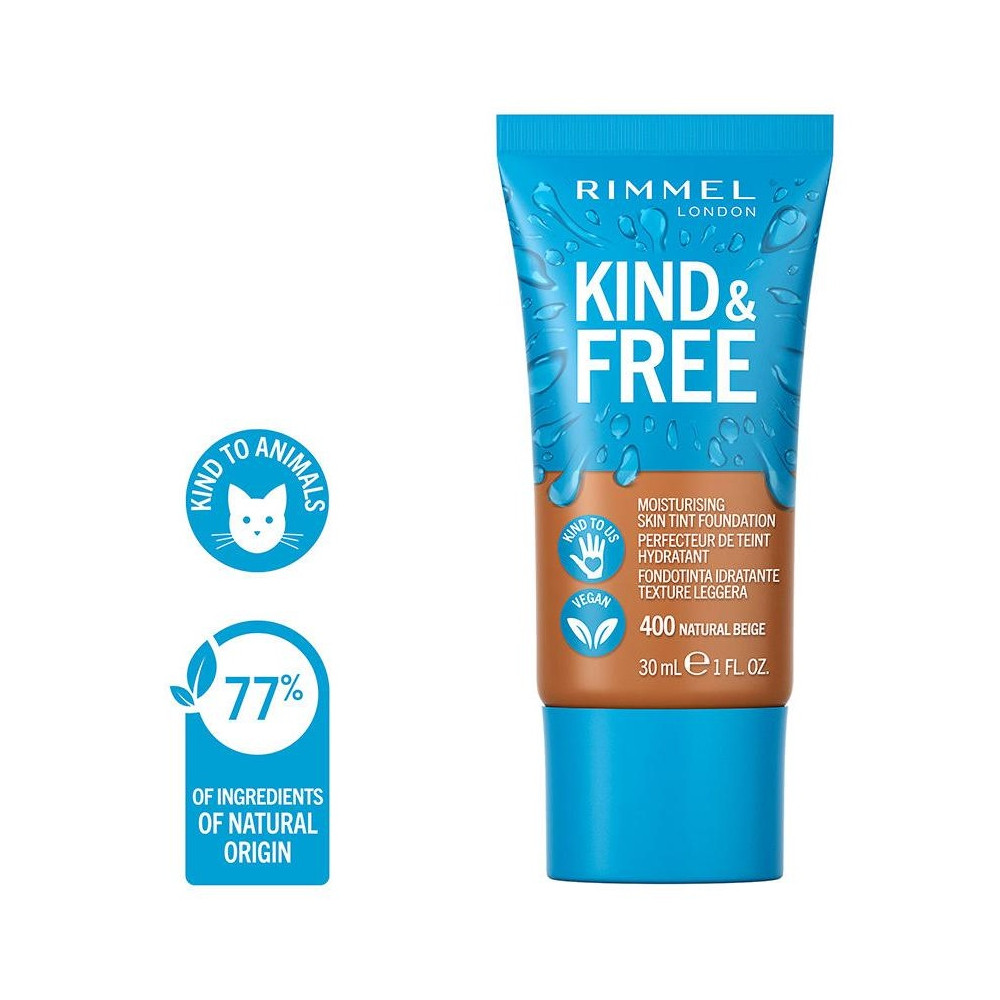 Rimmel Kind Y Free Base De Maquillaje 400-Natural Beige 30Ml