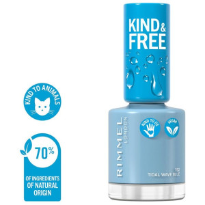 Rimmel Kind Y Free Nail Polish 152 Tidal Wave Blue 8Ml