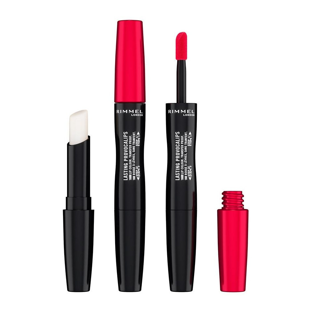 Rimmel Lip Combo Provocalips Set Fav Red 2Uds