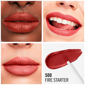 Rimmel Lasting Mega Matte Liquid Lip Colour 500 Fire Starter 7.4Ml
