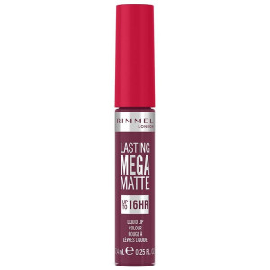 Rimmel Lasting Mega Matte Liquid Lip Colour 940 Rock Me Purple 7.4Ml