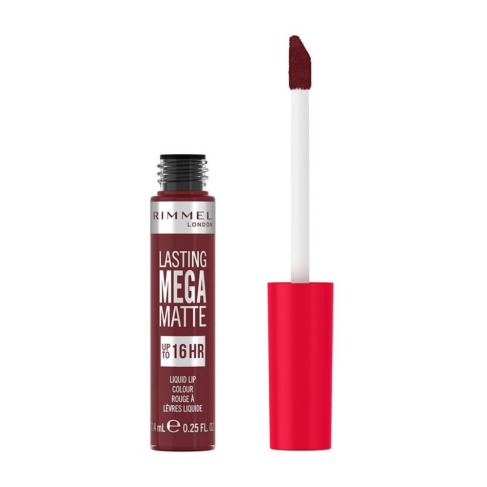 Rimmel Lasting Mega Matte Liquid Lip Colour 810 Plum This Show 7.4Ml