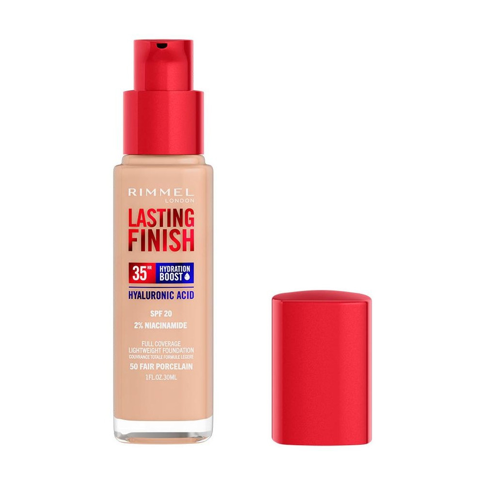 Rimmel Lasting Finish Hydration Boost 35Hr 050 Fair Porcelain 30Ml