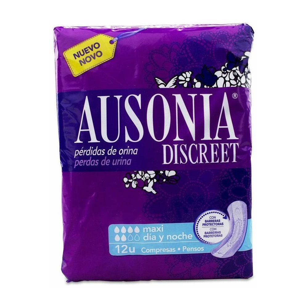 Discreet Compresas Incontinencia Maxi 12 U