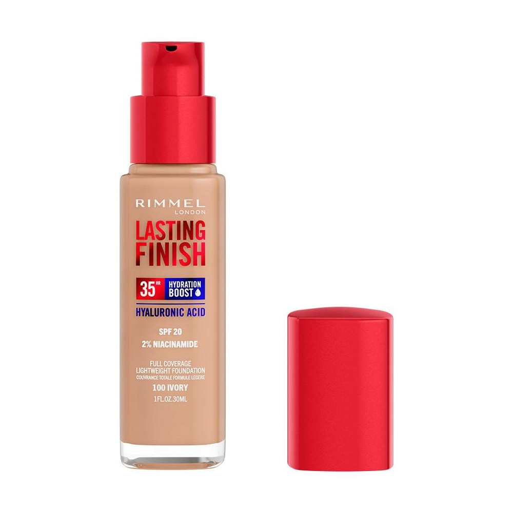 Rimmel Lasting Finish Hydration Boost 35Hr Spf20 100 Ivory 30Ml