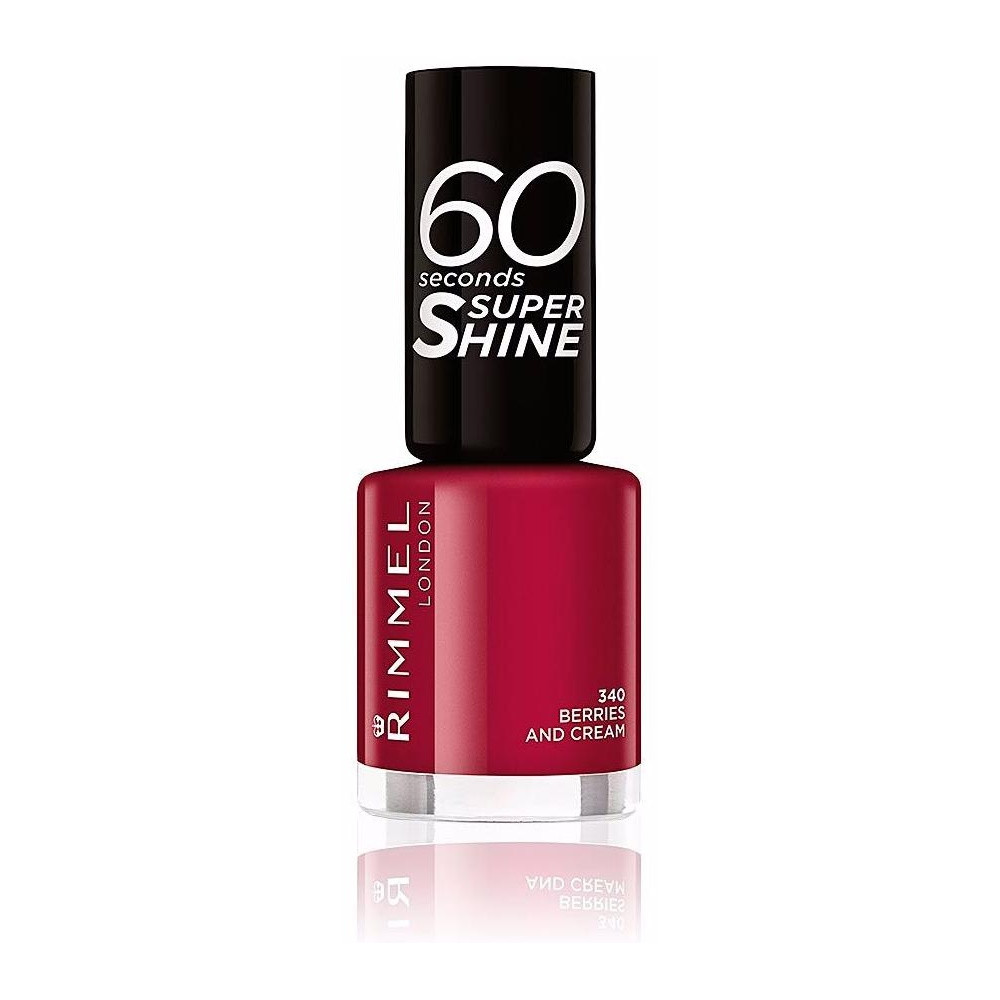 60 Seconds Super Shine Esmalte De Uñas 340-Berries And Cream 8 Ml