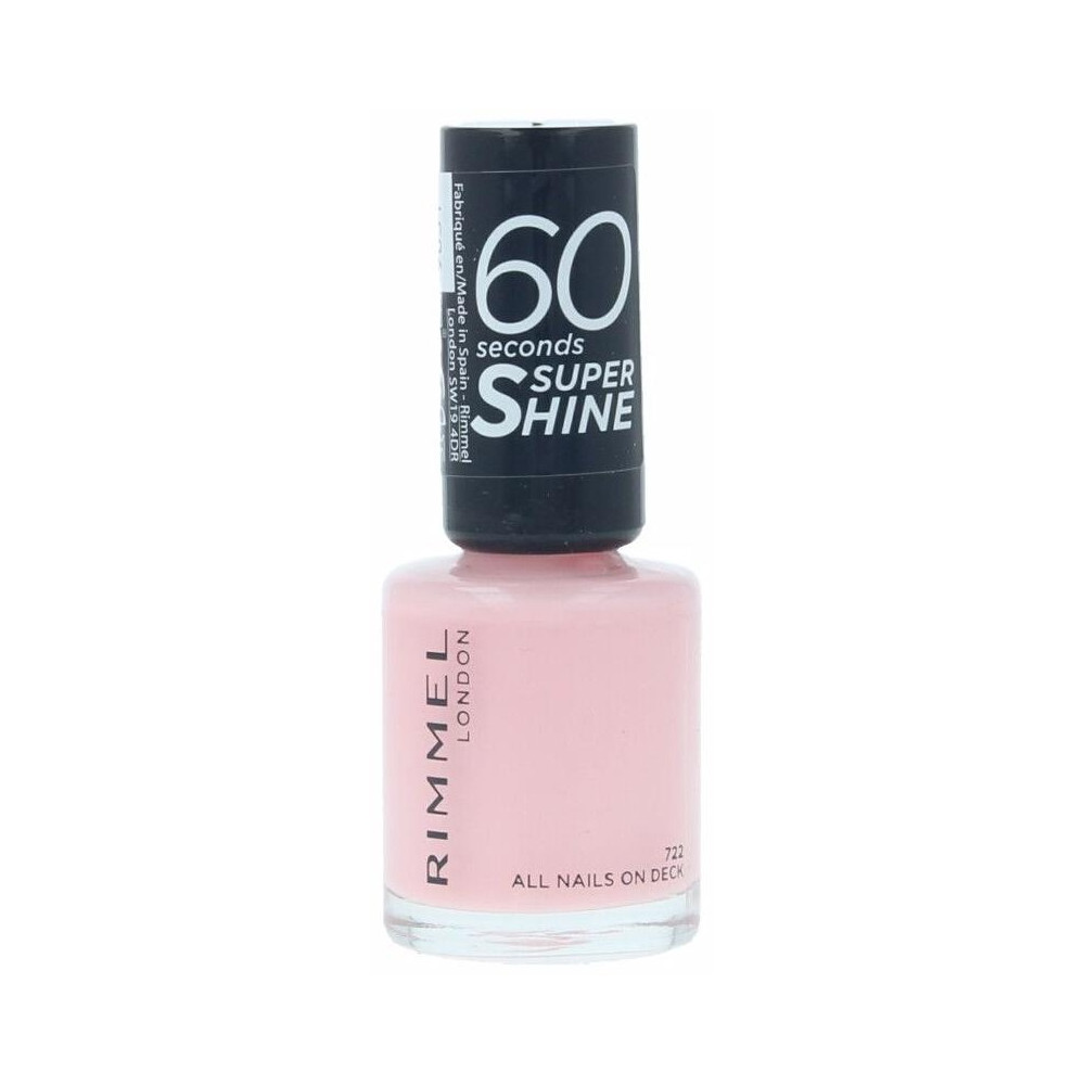60 Seconds Super Shine Esmalte De Uñas 722-All Nails On Deck 8 Ml