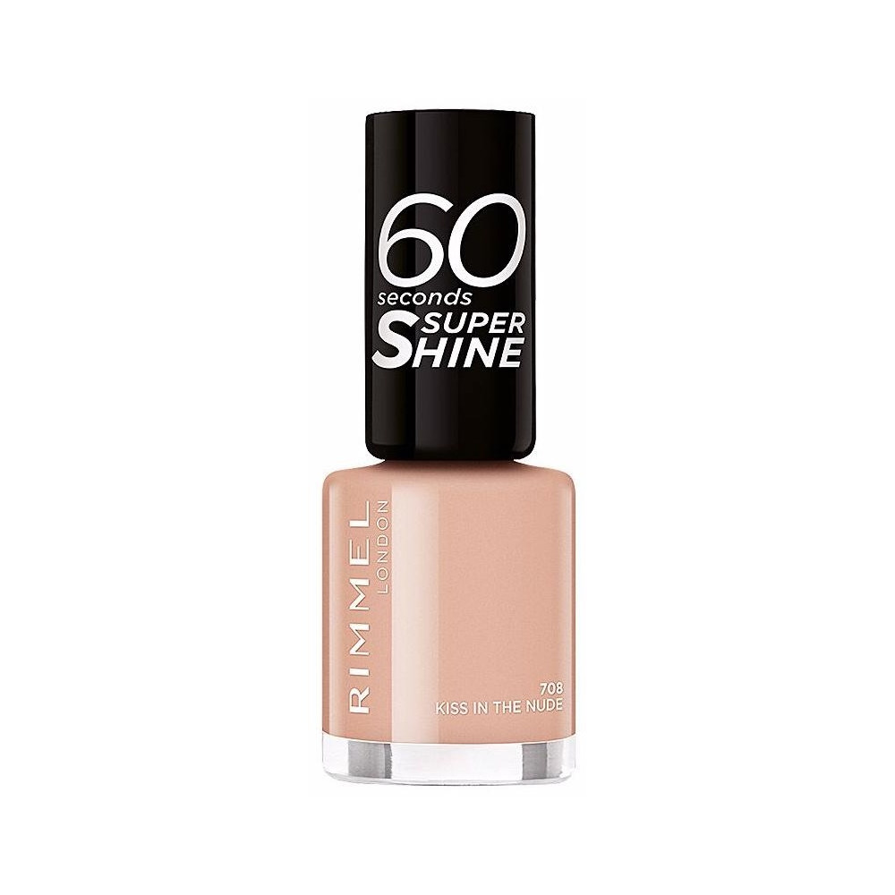 60 Seconds Super Shine Esmalte De Uñas 708-Kiss In The Nude 8 Ml