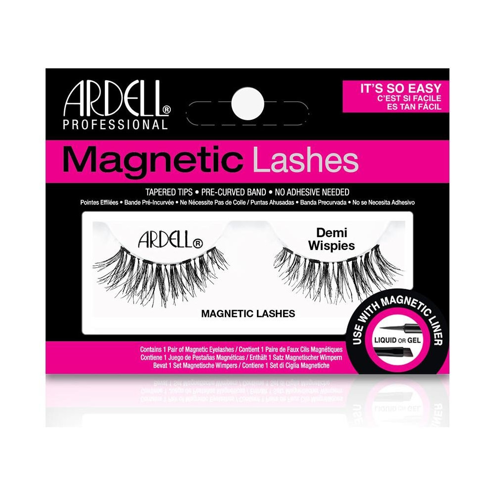 Ardell Magnetic Lashes Liner Lash Demi Wispies Pestañas 1 Par
