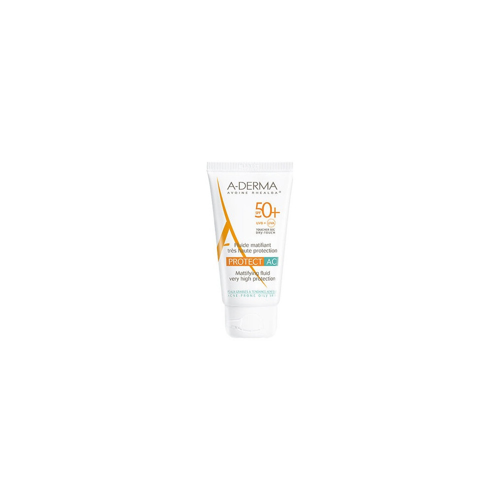 A-Derma Protect Ac Spf50+ Fluido Solar Matificante 40Ml