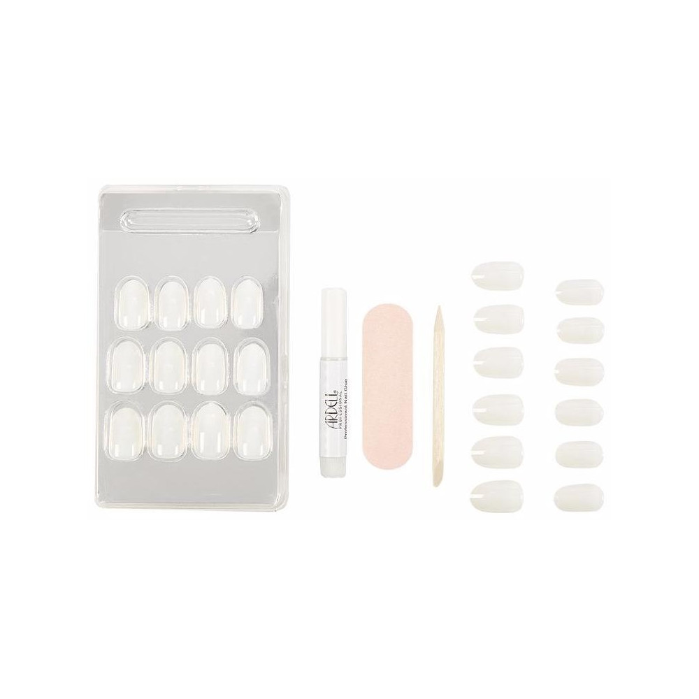 Ardell Nail Addict Natural Uñas Postizas Oval 24Uds
