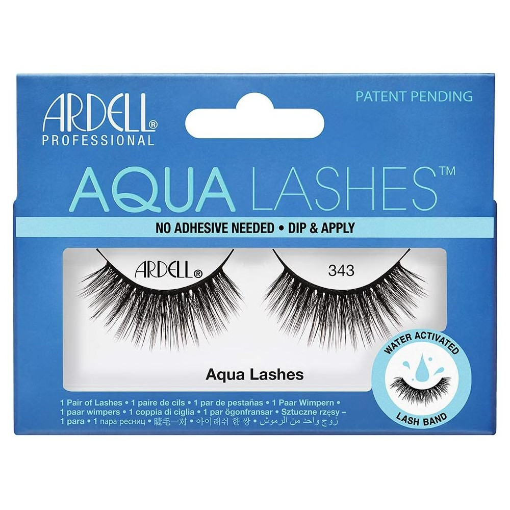 Ardell Aqua Lashes Pestañas Postizas Nro 343 1 Par