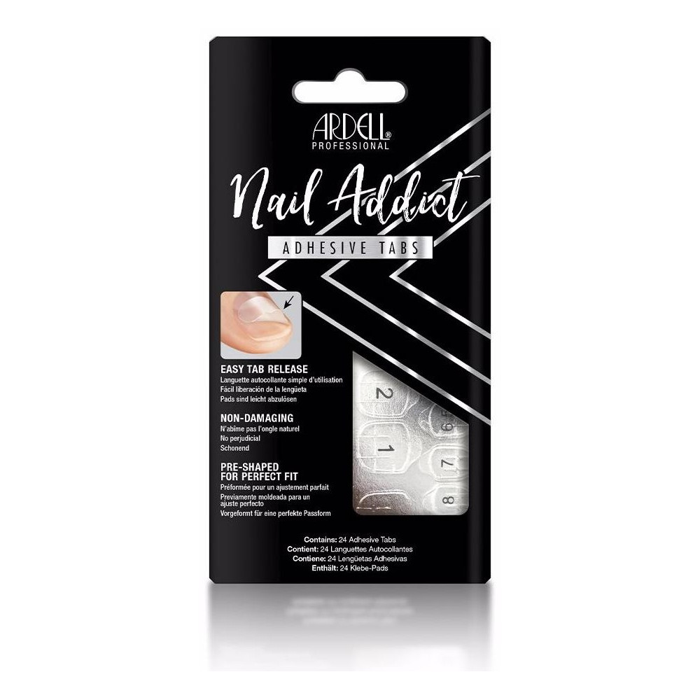 Ardell Nail Addict Adhesive Tabs 24Uds