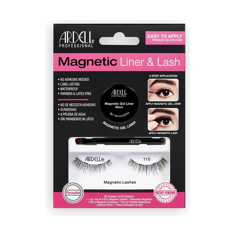 Ardell Kit Magnetic Liner Y Lash 110 Gel Liner + 2 Pestañas