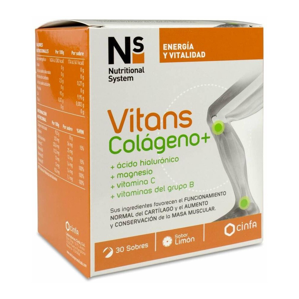 Ns Vitans Colageno+ Limon 30 Sobres