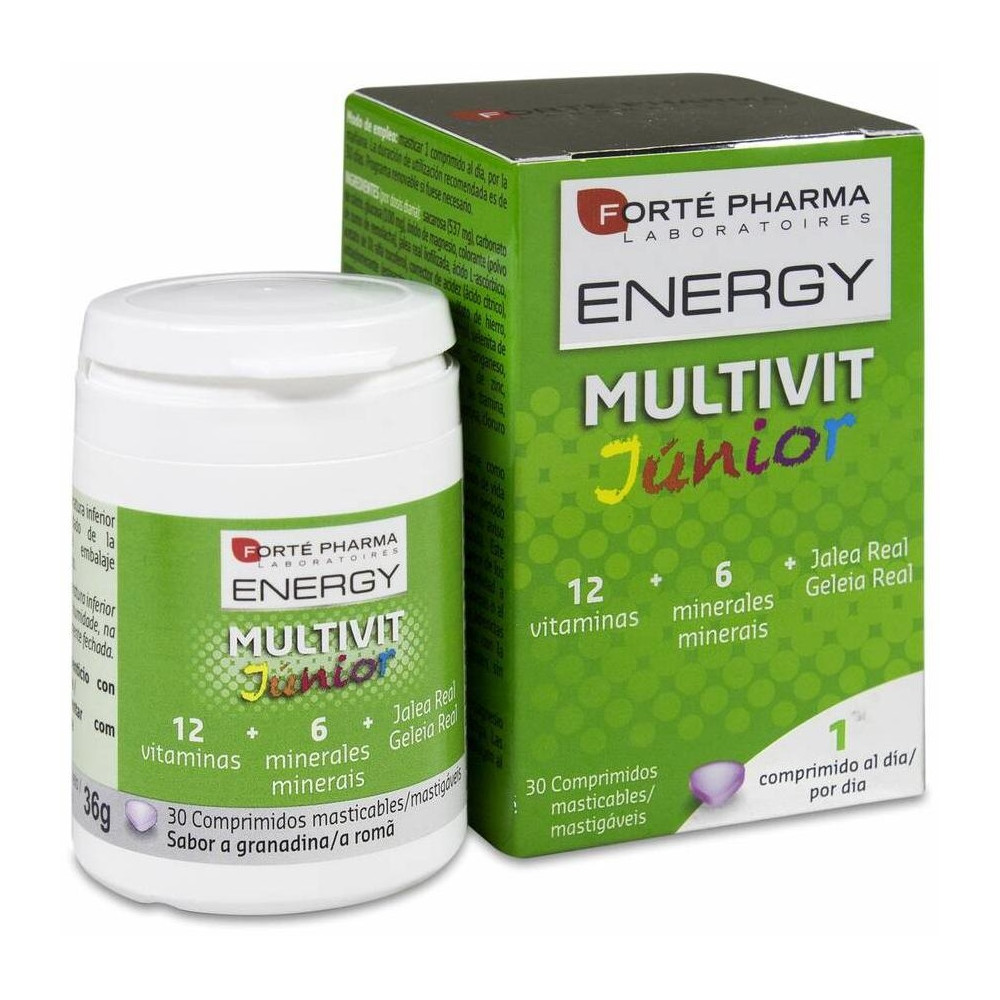 Forté Pharma Energy Multivit Junior, 30 Uds
