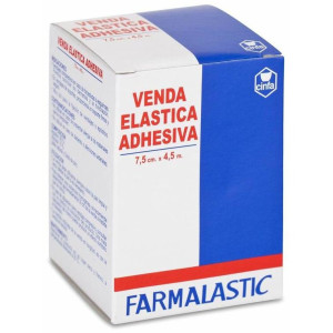 Farmalastic Venda Elástica Adhesiva 4,5 M X 7,5 Cm, 1 Ud