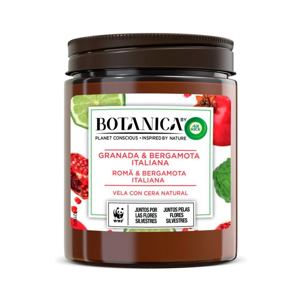 Botanica Vela Granada Y Bergamota 205 Gr