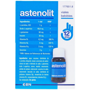 Astenolit 12 Viales Bebibles