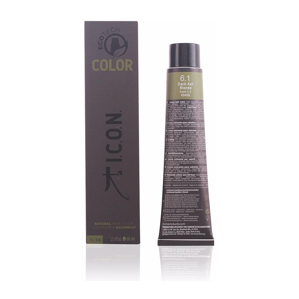 Ecotech Color Natural Color 6.1 Dark Ash Blonde 60Ml