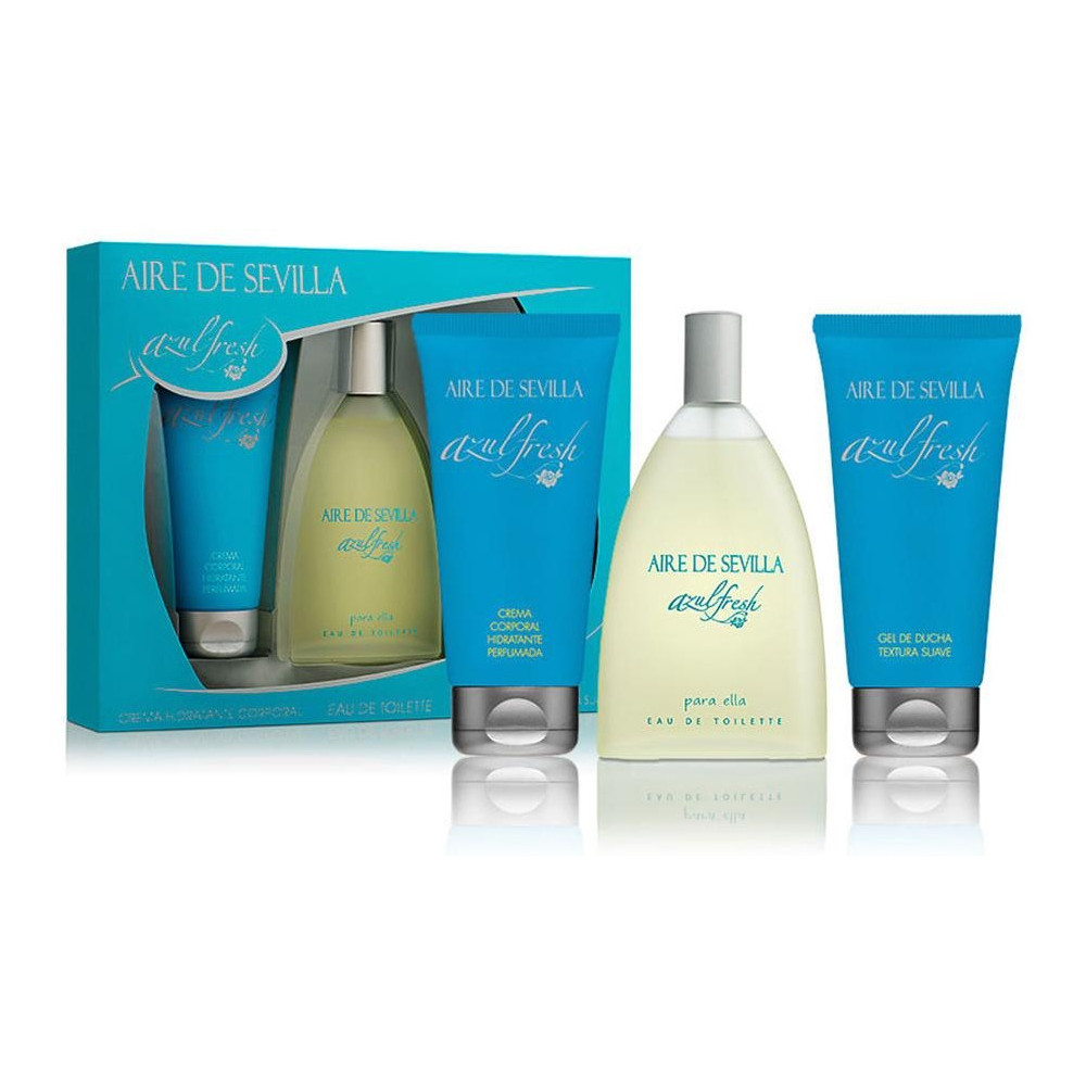 Aire De Sevilla Azul Fresh Lote 3 Pz