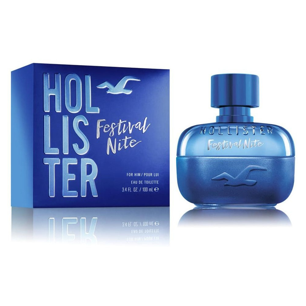 Hollister California Festival Nite For Him Eau De Toilette 100Ml