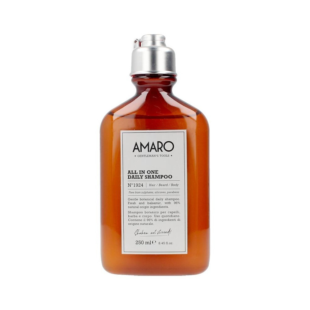 Amaro All In One Daily Shampoo Nº1924 Hair/Beard/Body 250 Ml
