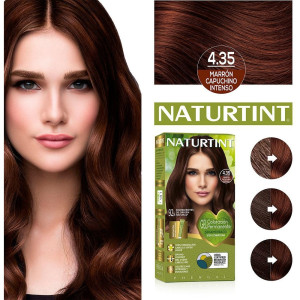 Naturtint Tinte De Cabello 4.35 Marron Capuchino Intenso 1Ud