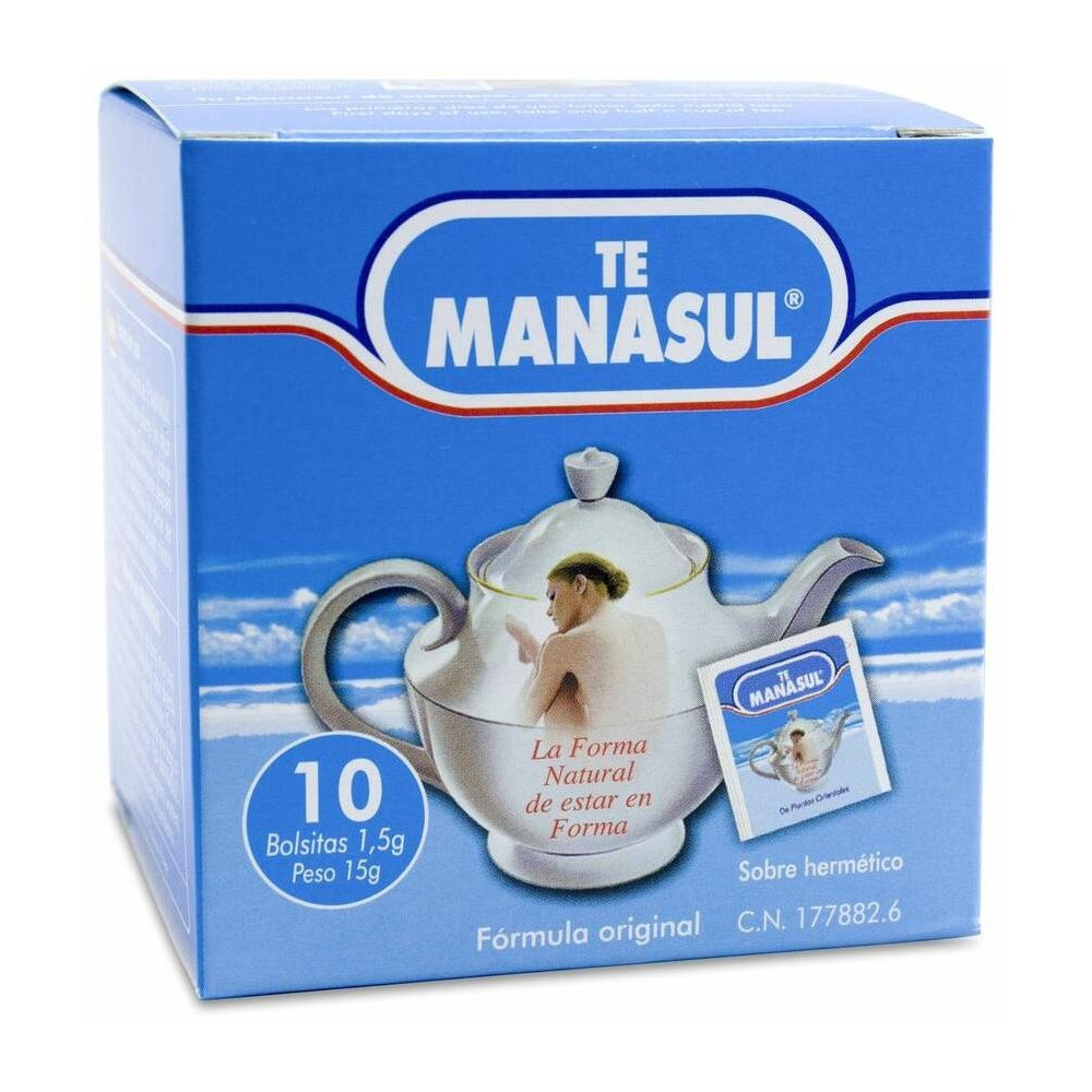 Manasul Té, 10 Bolsas, 10 Sobres