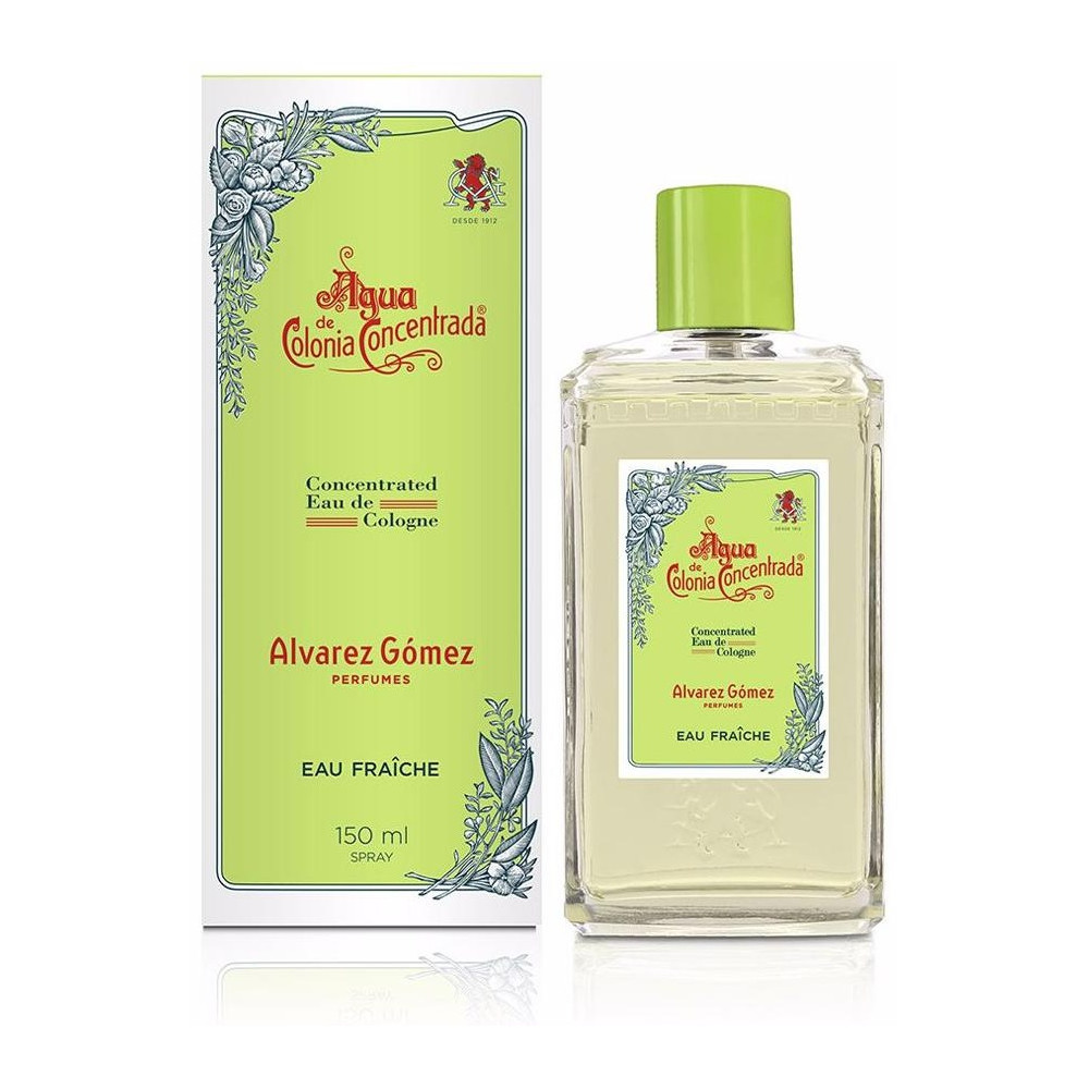 Agua De Colonia Concentrada Eau Fraîche Eau De Cologne Vaporizador 150 Ml