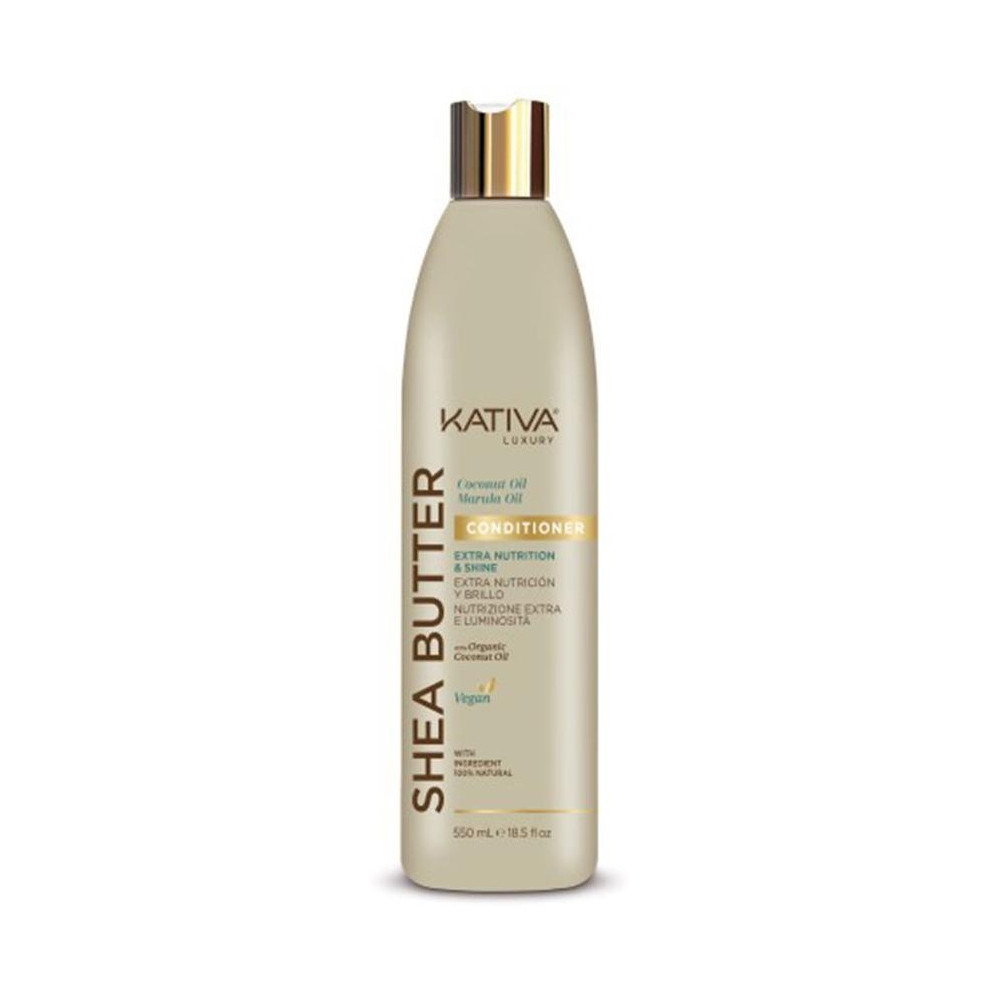 Kativa Shea Butter Coconut Y Marula Oil Conditioner 550Ml