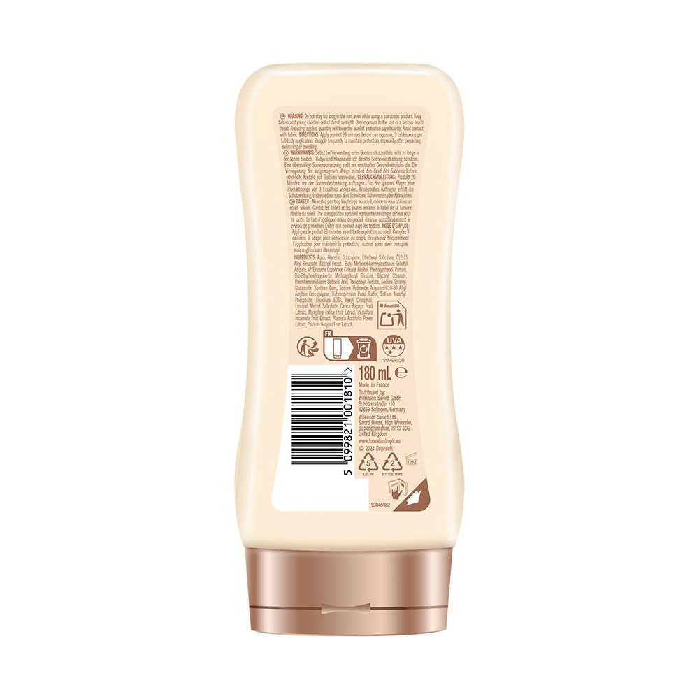 Hawaiian Tropic Satin Protection Ultra Radiance Spf15 Sun Lotion