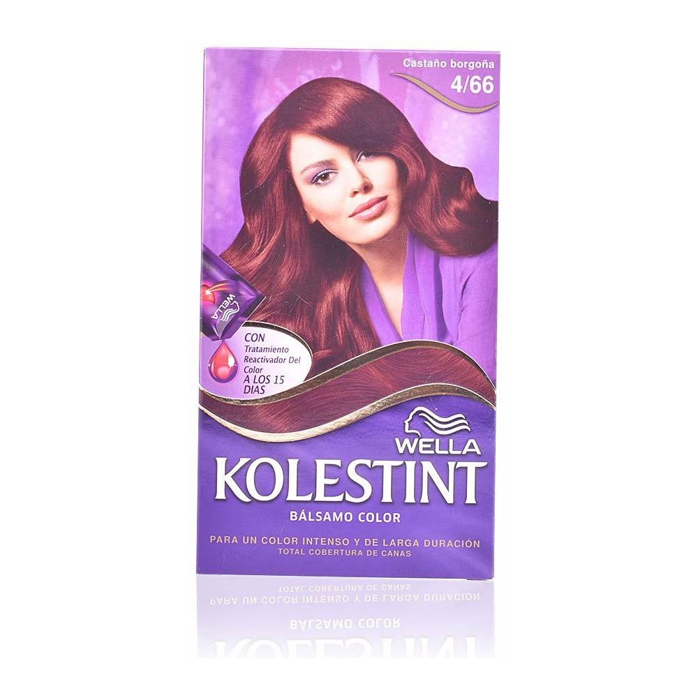 Kolestint Tinte Bálsamo Color 4,66 Castaño Borgoña 1 U
