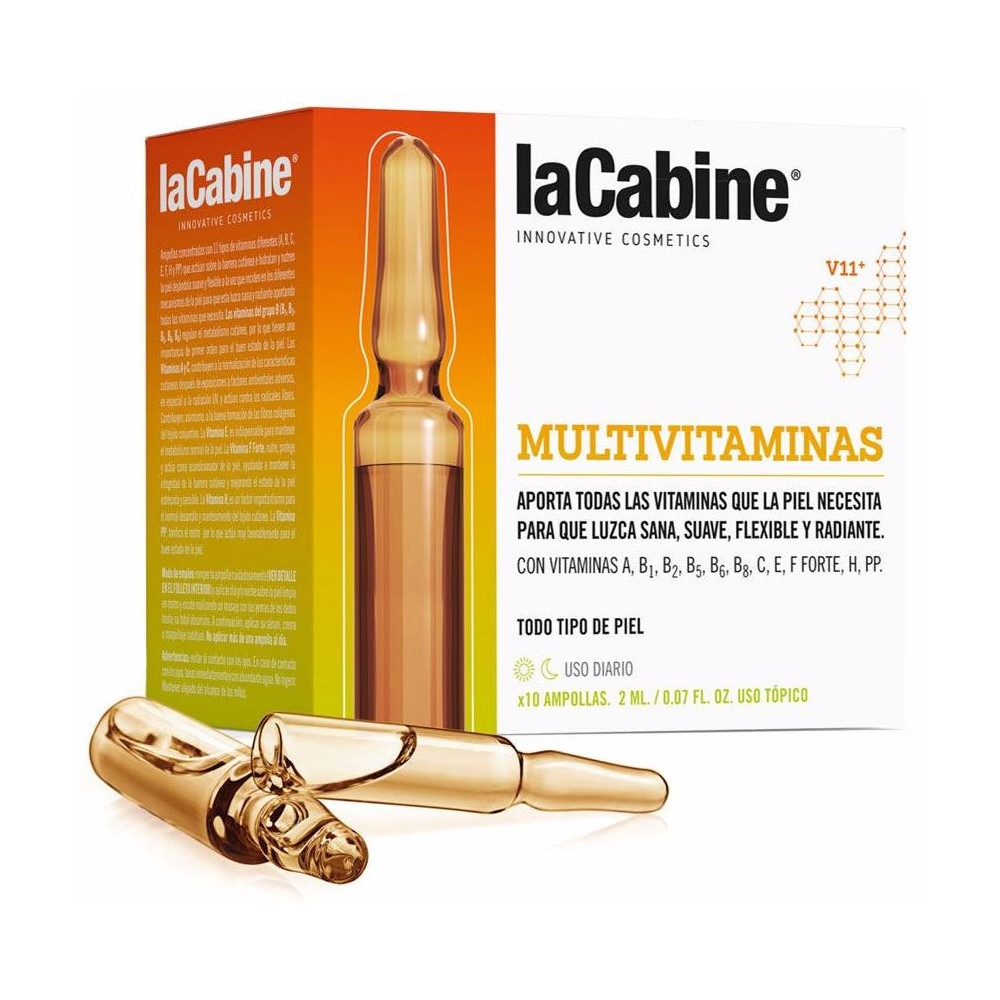 La Cabine Ampollas Multivitaminas 10X2Ml