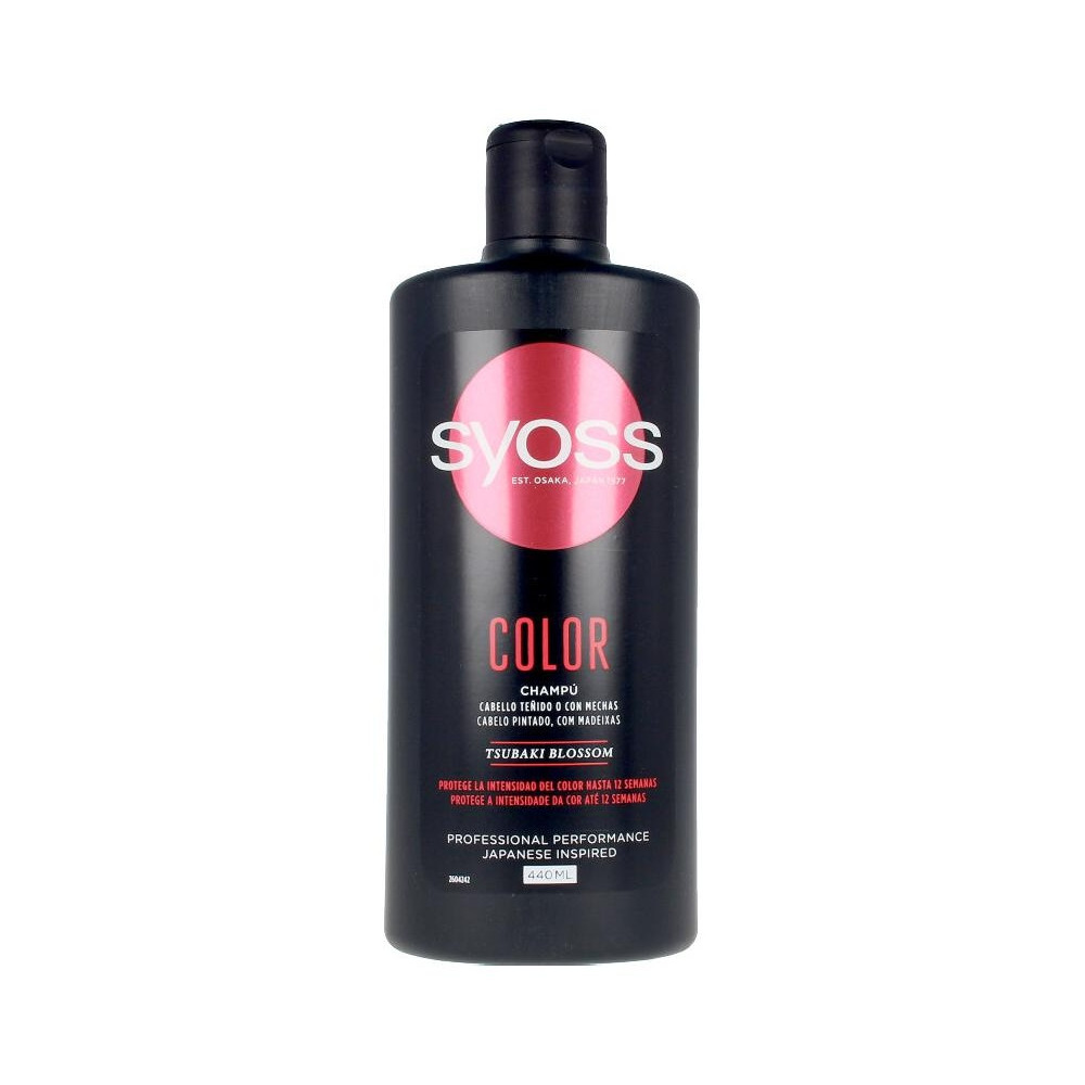 Syoss Shampoo Cabello Teñido Color Tech 440Ml