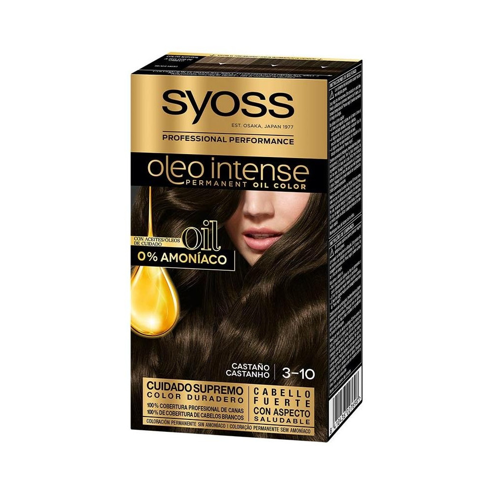 Syoss Oleo Intense Permanent Oil Color Castaño 3-10 50Ml
