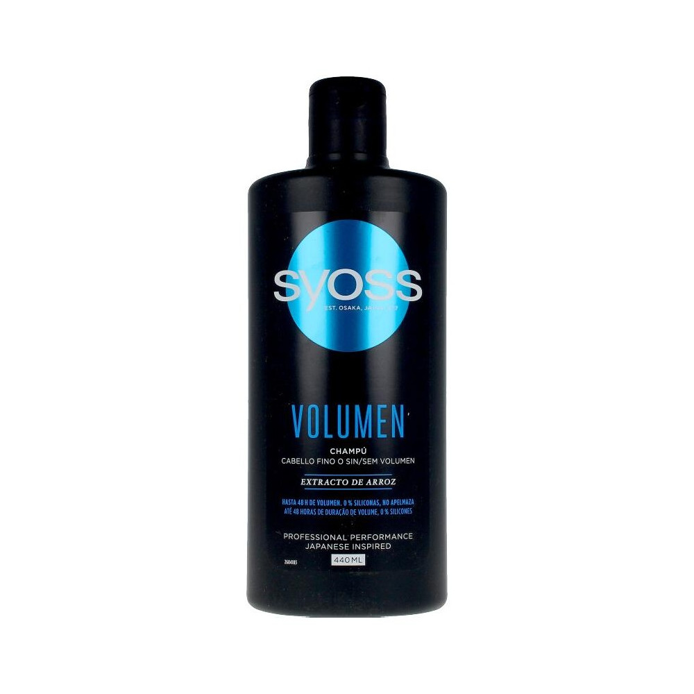 Syoss Volumen Champ Cabello Fino-Sin Cuerpo 440Ml
