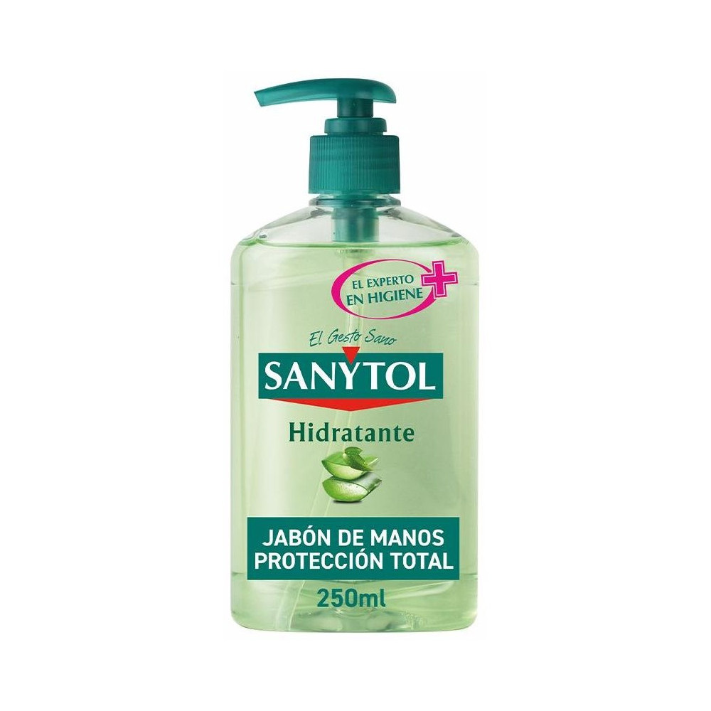 Sanytol Antibacterias Jabón Manos Hidratante Dosificador 250Ml