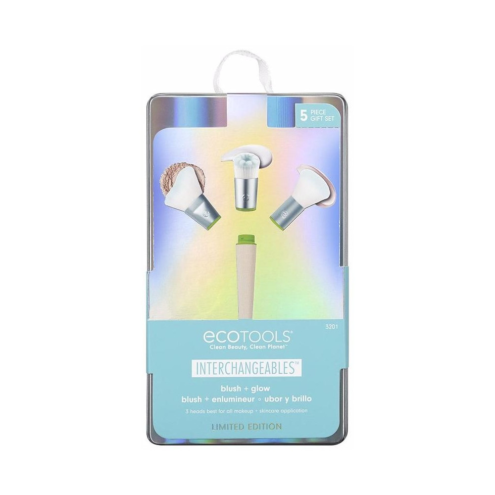 Ecotools Kit Interchangables Blush + Glow 5Uds