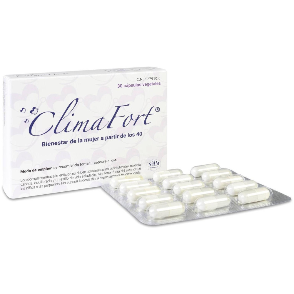Niam Climafort Menopausia, 30 Cápsulas
